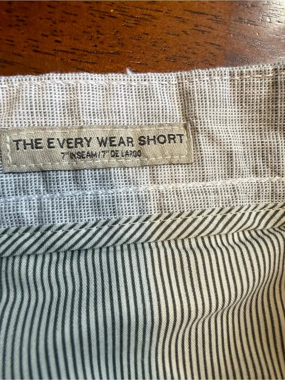 Goodfellow & Co Light Gray Men's Flat-Front Shorts